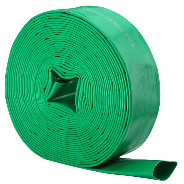 Китайский завод, ПВХ, сверхпрочный сельскохозяйственный шланг layflat hose