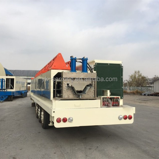 Sanxing изогнутая кровля k q span панель Профилегибочная машина 1000-550