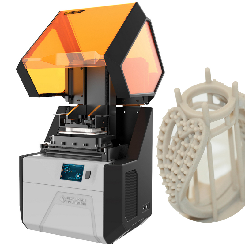 Flashforge Фотон 3D принтер 450nm смолы UV-LED высокой точности 2K ЖК-экран