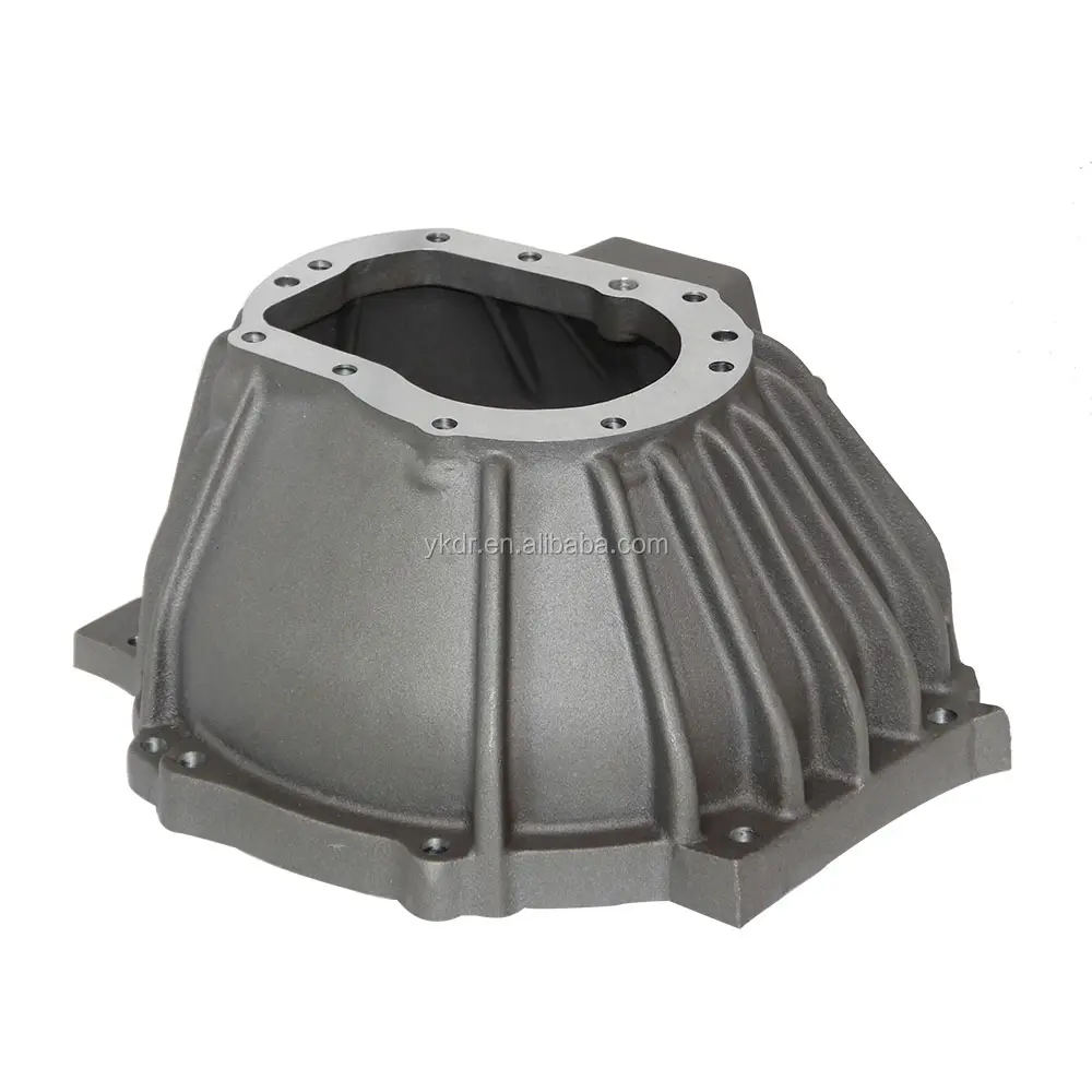 Aluminum foundry supply custom sand casting bell housing and intake manifold