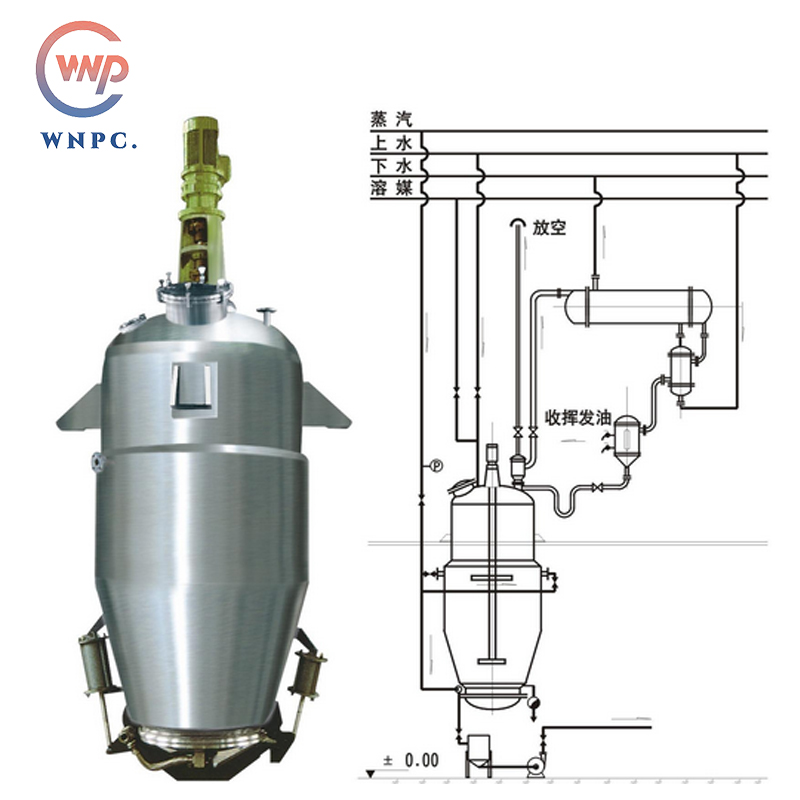 Different kinds of multifuntional extraction kettle tank