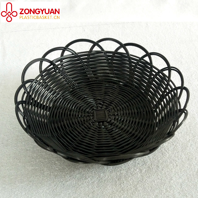 Round Waterproof Snack Handwoven Basket