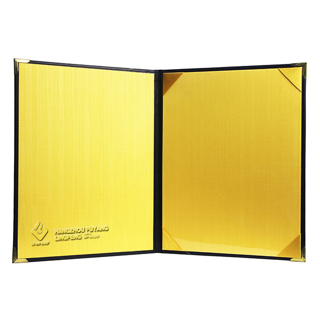 Гладкая/искусственная кожа/Зерно/PU диплома/Обложка сертификата 8 1/2 "x 11" Военно-морской флот