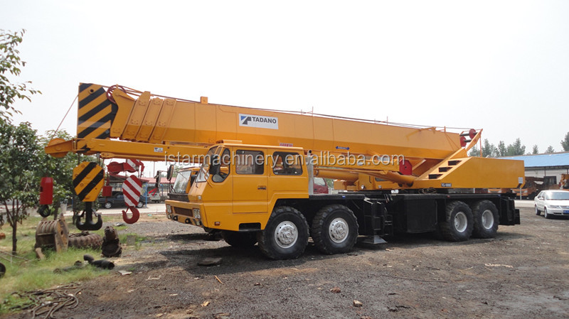 Грузовой кран TADANO 100t, б/у гидравлический кран в хорошем состоянии