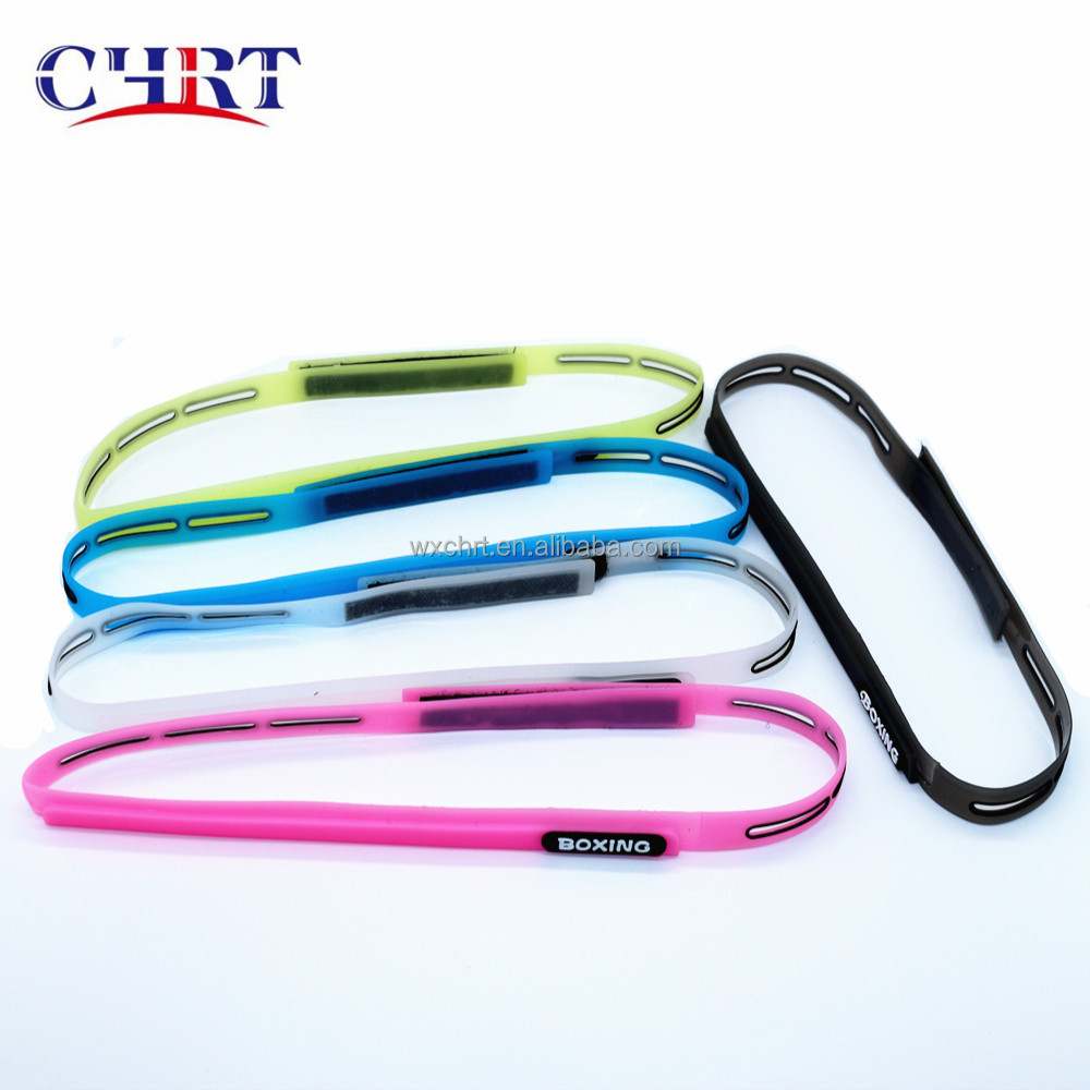 CHRT Спорт на открытом воздухе головной убор Sweatband пояс силиконовый гид пот головная повязка для упражнений, тренировок, фитнеса, йоги, велоспорта