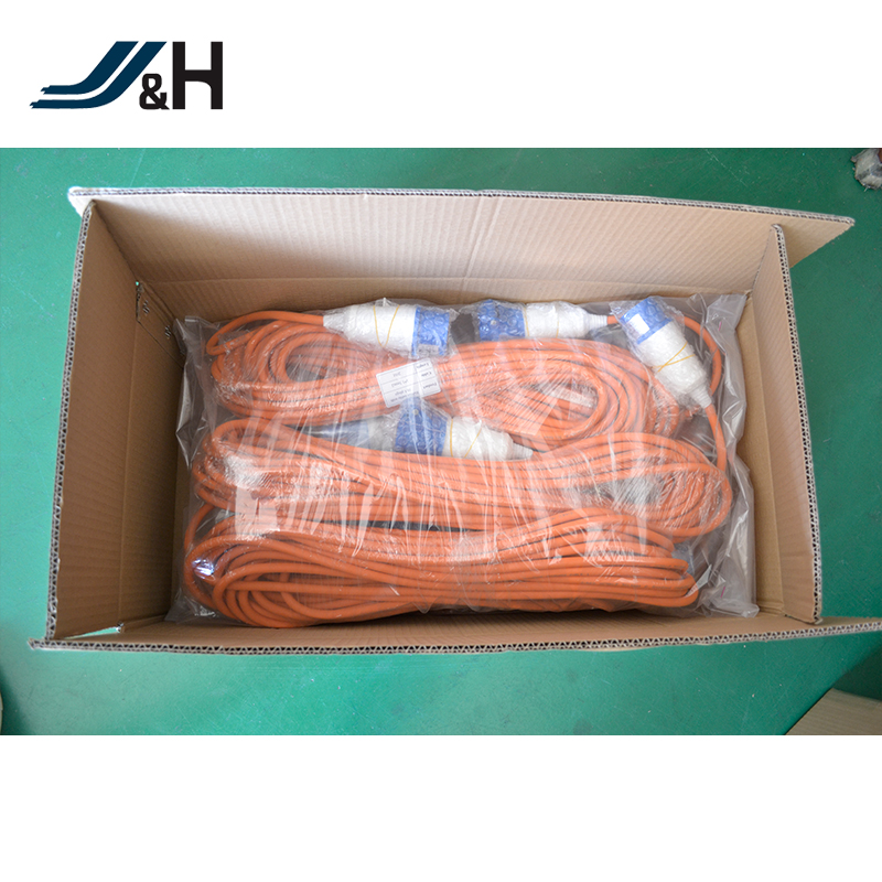 J & H Jiahui H07RN-F H07VV-F 16A кабель для тяжелых промышленных фургонов, Удлинительный кабель с разъемом и соединением