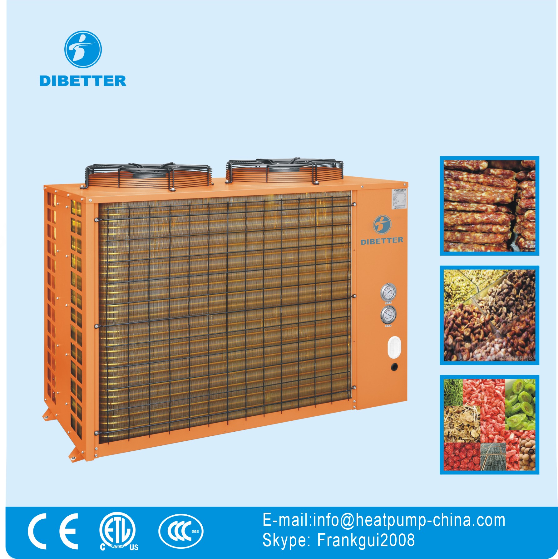 18KW air to water Heat pumps Swimming Pool Water Heater Mini EVI Air Source Heat Pump