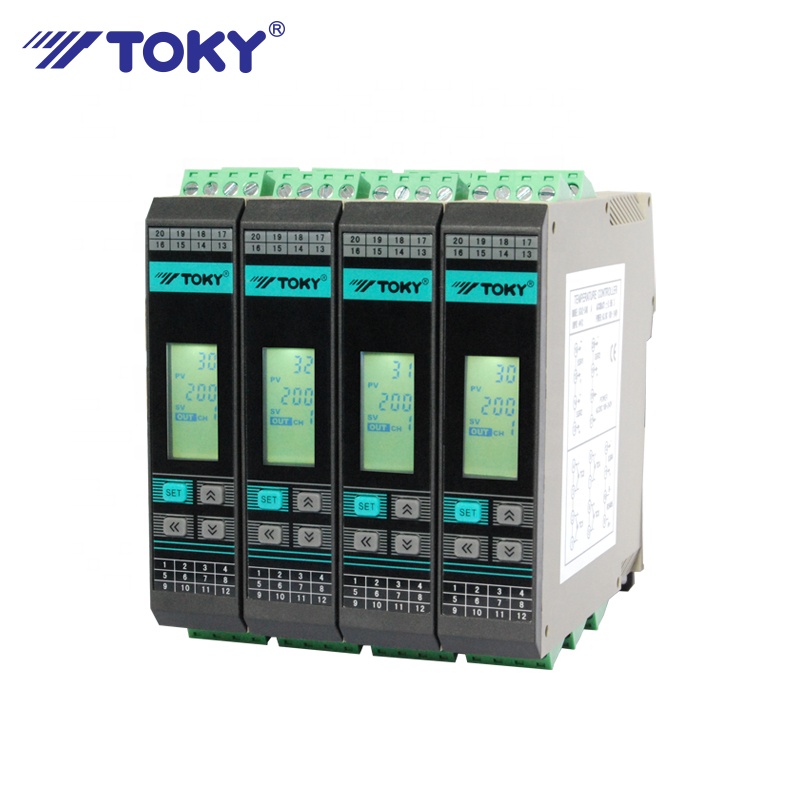 Контроллер температуры TOKY GTA DIN Rail PLC pid с 4 каналами