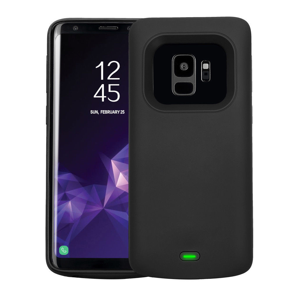 4700 мА/ч, выносной аккумулятор резиновая ABS зарядки телефона крышка для Samsung Galaxy S9 литий-полимерный внешний защитный