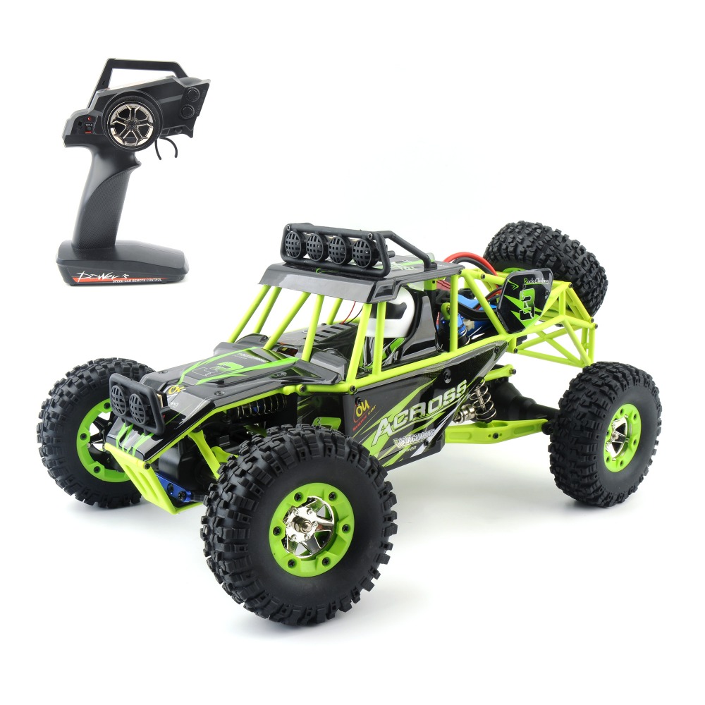 В наличии WLtoys 12428 / 12427 4WD 1/12 2,4G 50 км/ч высокоскоростные автомобили монстр-Трак Радиоуправляемый Багги Радиоуправляемый автомобиль обновленная версия