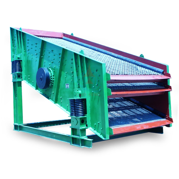 large capacity double deck circular coal vibrating screener