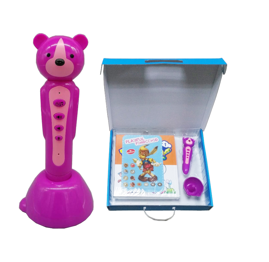 New talking pen with English i like 12 books for children learning English