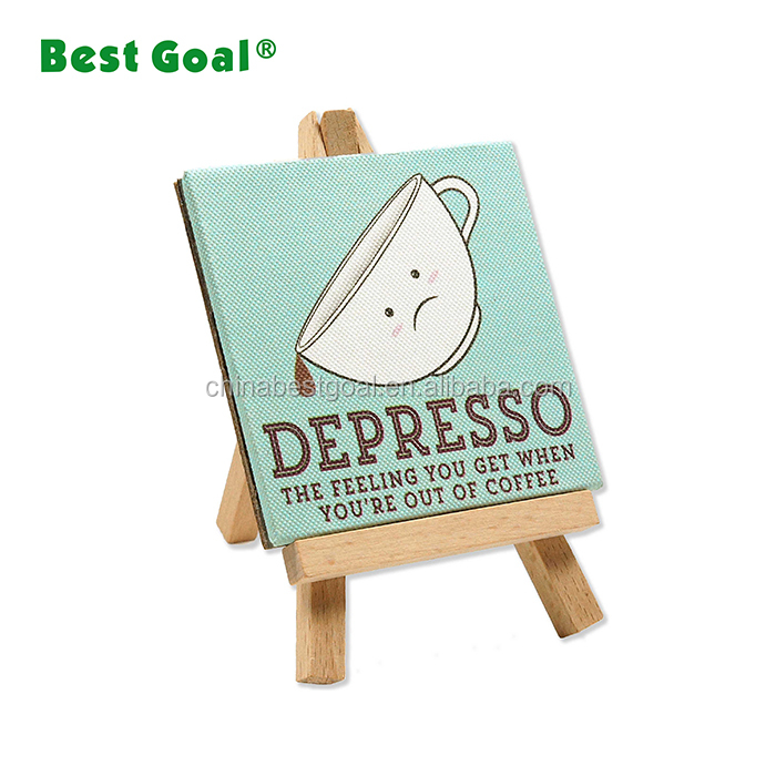 Created magnetic kids play drawing board wooden easel