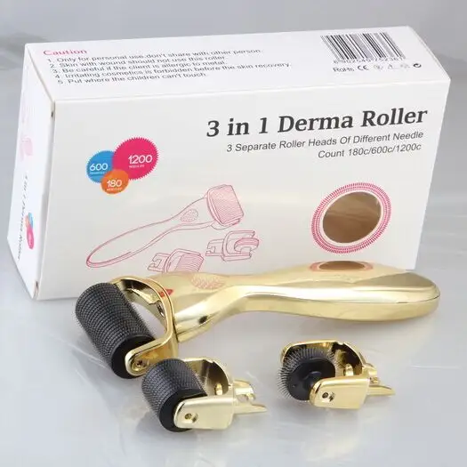 drs 3 in 1 derma roller set Dermaroller Manufacturer For Sale/Dermaroller Titanium