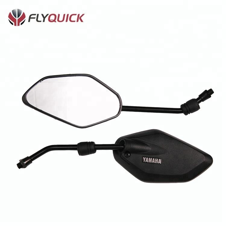 FLYQUICK черные мотоциклетные жесткий пластик зеркало заднего вида (ZF001-119)