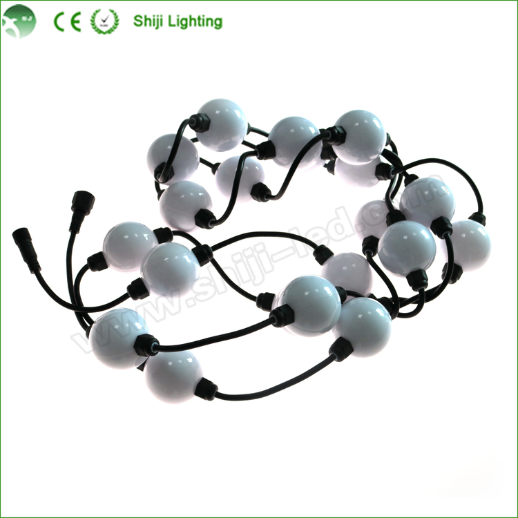 360 просмотра DMX512 50 мм 3D led ball Строка RGB огни пикселей rgb