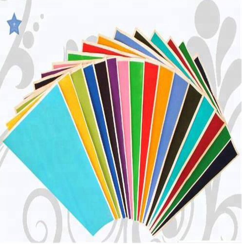 Nylon Flock heat transfer sheets for clothing