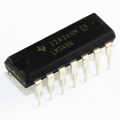 10. LM348N LM348 QUADRUPLE OPERATIONAL AMPLIFIERS New
