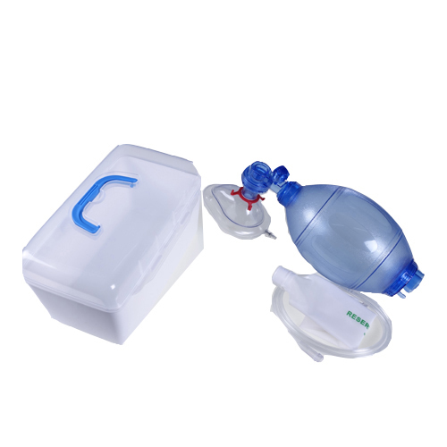 Одобренный CE аварийный ПВХ ручной Resuscitator Ambu мешок