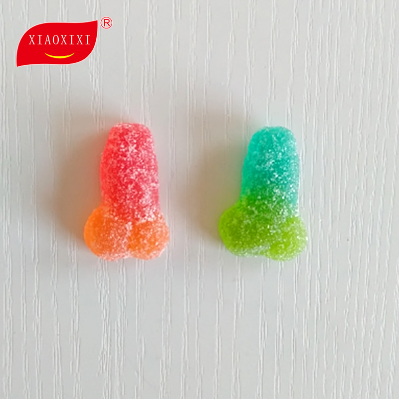 Супер горячая продажа halal gummy dick shaped gummy candy bag packing