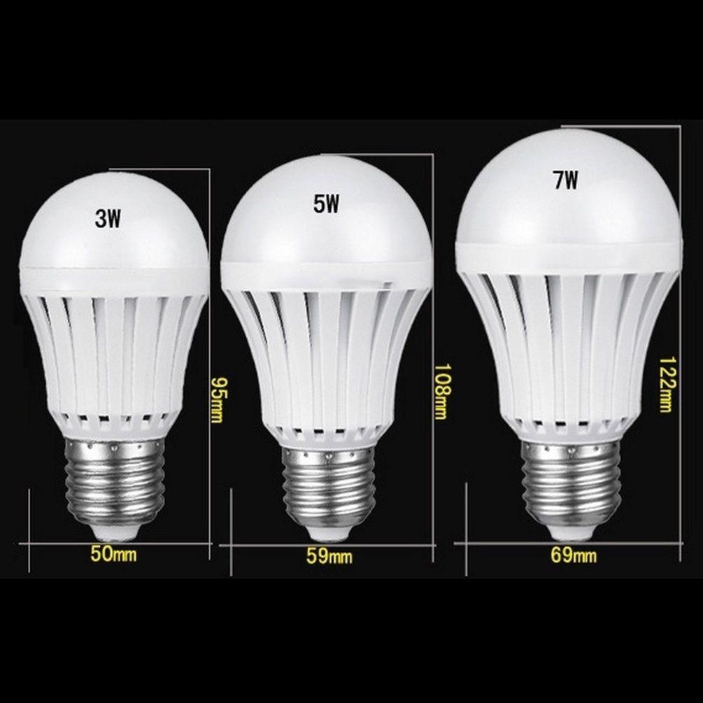 Лампы led Smart аварийного 110 В 7 Вт светодиодные лампочки Многофункциональный запасной батареи светодиодные лампы для отключен