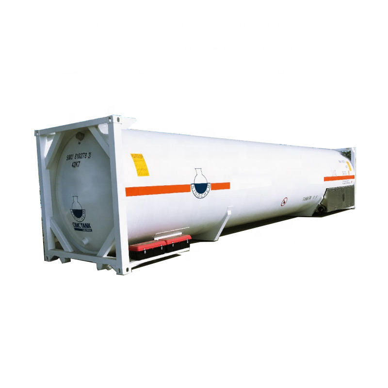 High Vacuum Multi-layer Insulation T75 Type 20ft & 40ft LNG LPG Tank Container