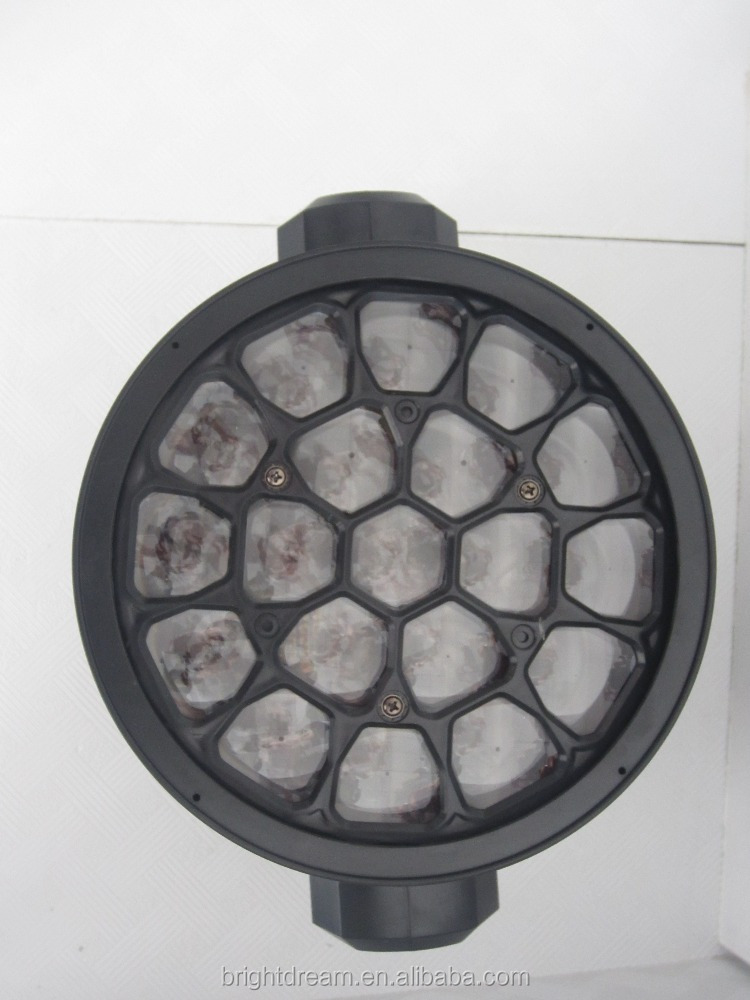 Высокое яркое 19 шт. * 15 Вт 4in1 led b глаз освещение луча moving головной свет