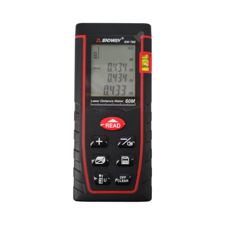 SNDWAY T60 Construction Hand Tool Rangefinder Laser Distance Meter in China