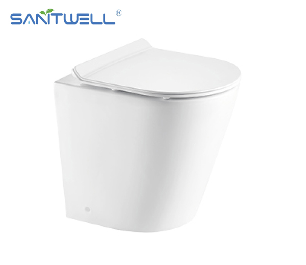 New Design Washdown Bathroom Ceramic One Piece Toilet with Standard Height for Foreign Sales