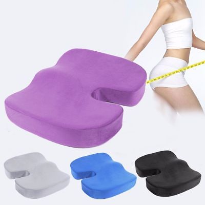 Cheap wholesale office chair back lumbar pain relief pad coccyx seat cushion