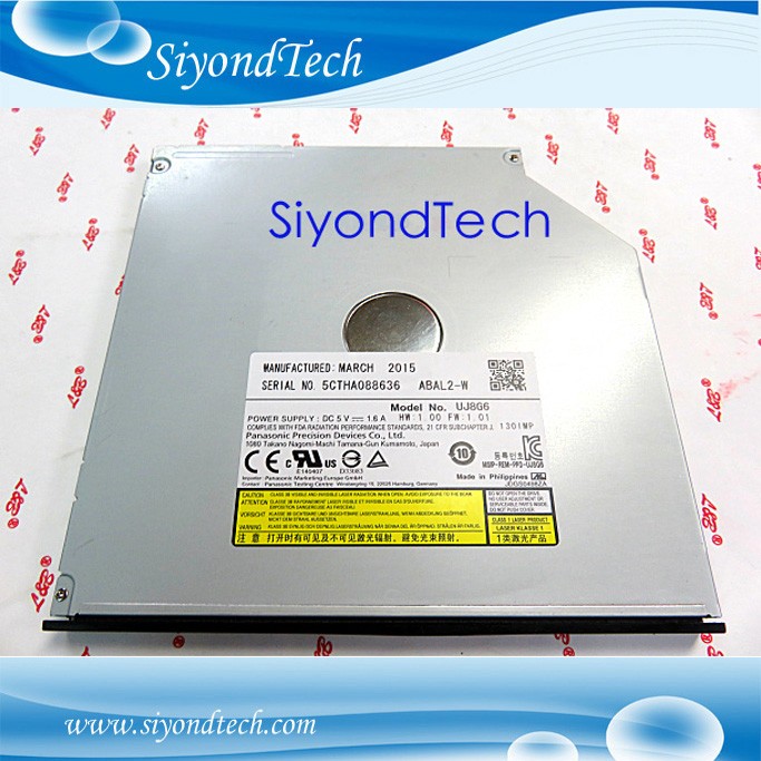 Новый DVD RW привод для ноутбука Panasonic UJ8C2Q UJ8D2Q UJ8G6