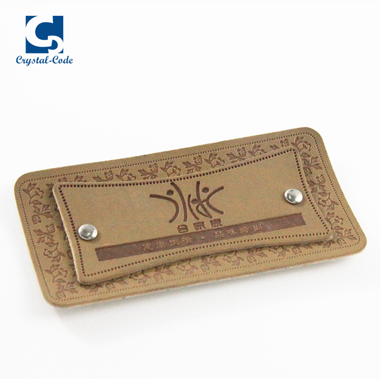 Newest design leather sticker leather vinyl sticker