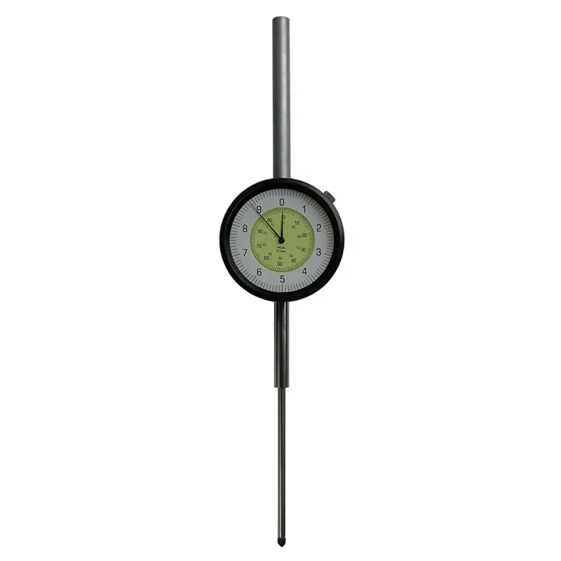 ROKTOOLS Large Range Dial Indicator with 0.1mm Resolution 0-100mm