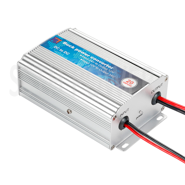Высококачественный мини отрицательный бустер 20A dc 12v 24v преобразователь напряжения