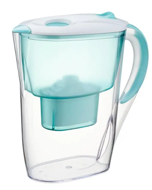 water filter kettle with manual counter quick fit charcoal water purifier jug with filter