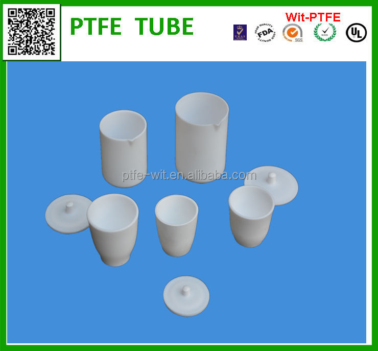 Китай высокое качество 100% чистый PTFE кружка разработки лаборатории, Ptfe стакан