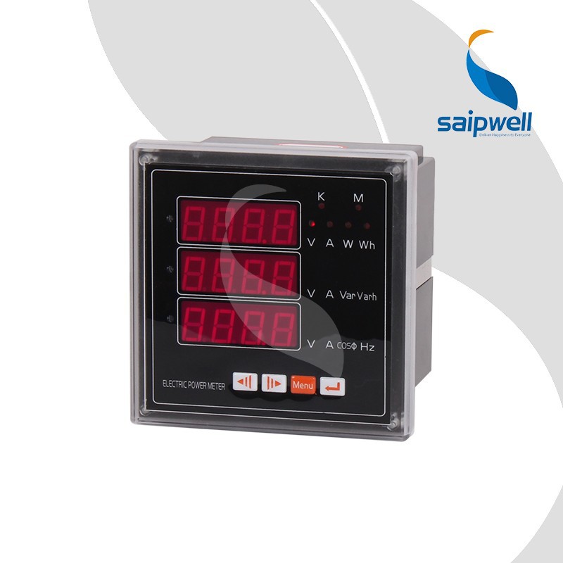 Saipwell/saip 96x96 трехфазный привело интеллектуальный цифровой измеритель