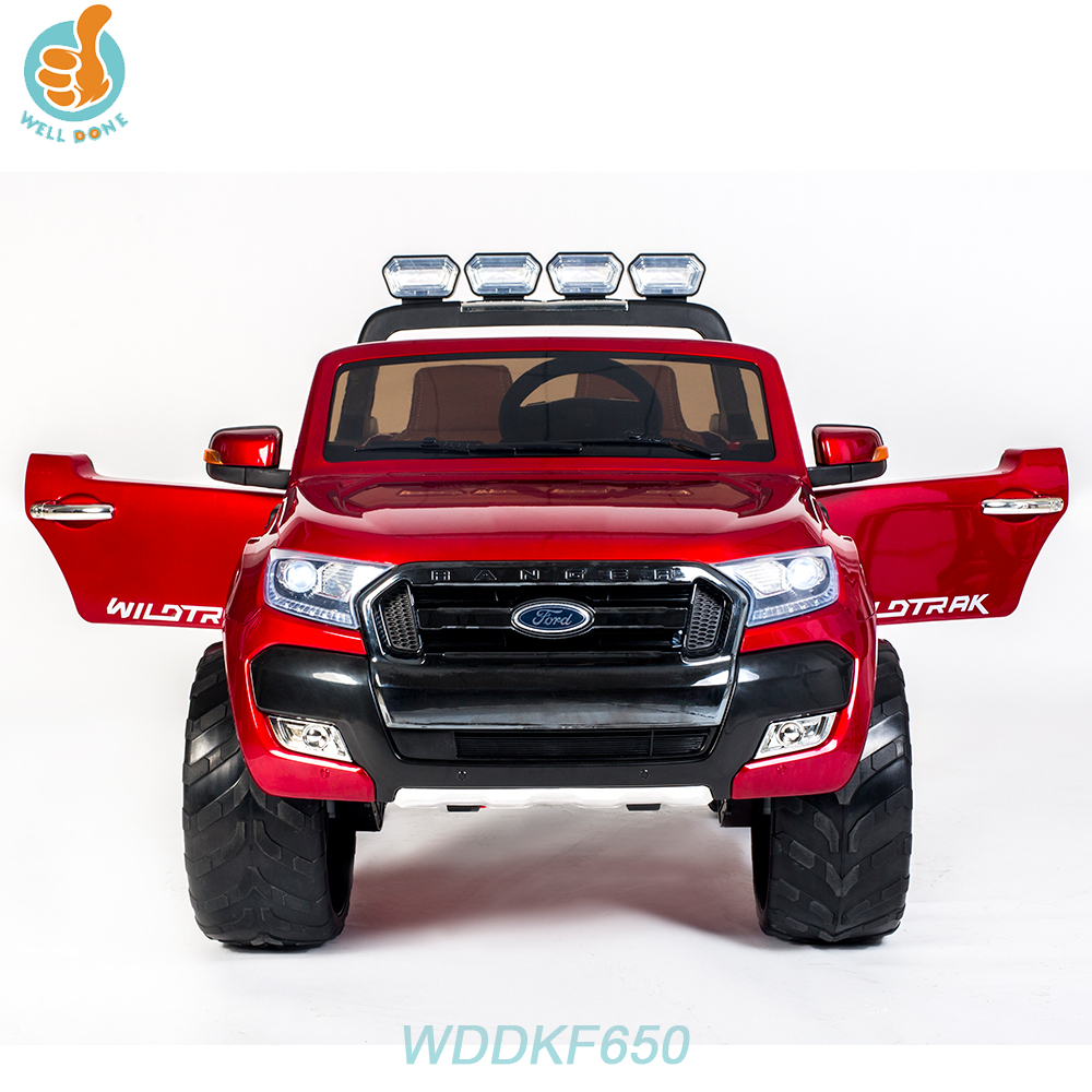 Лицензионные автомобили Ford WDDKF650 с дистанционным управлением, работающие от аккумулятора автомобили для детей