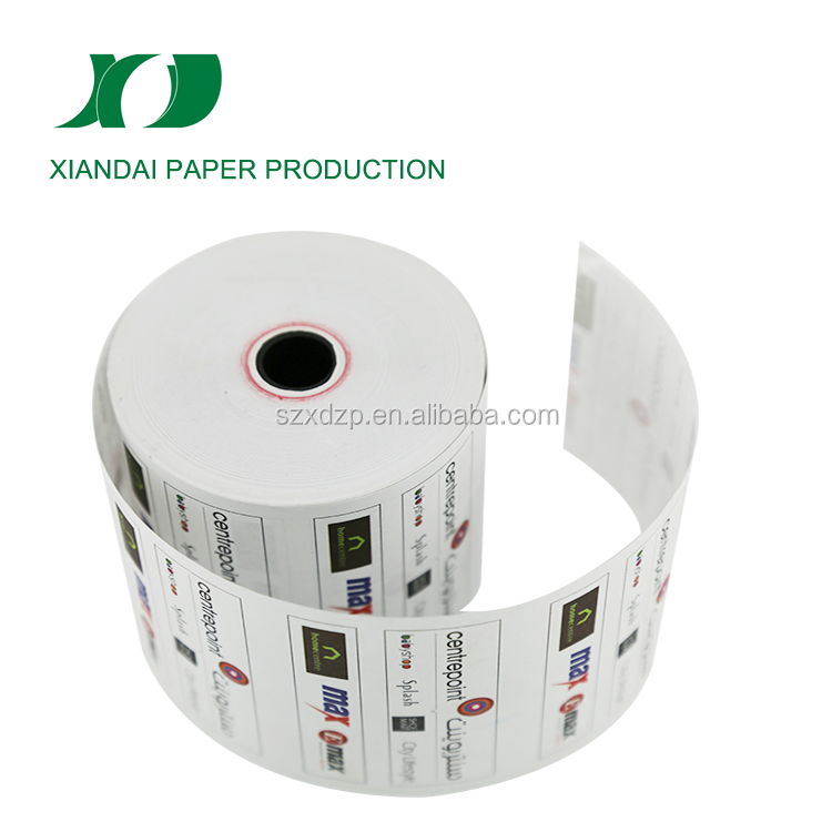 3 1/8 "x 230 'тепловой кассовый аппарат POS рулон бумаги-50/кейс