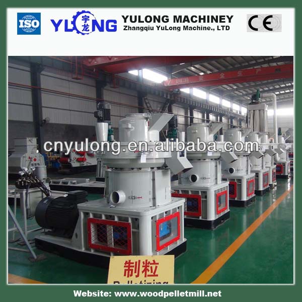 YULONG древесный экструдер гранулятор