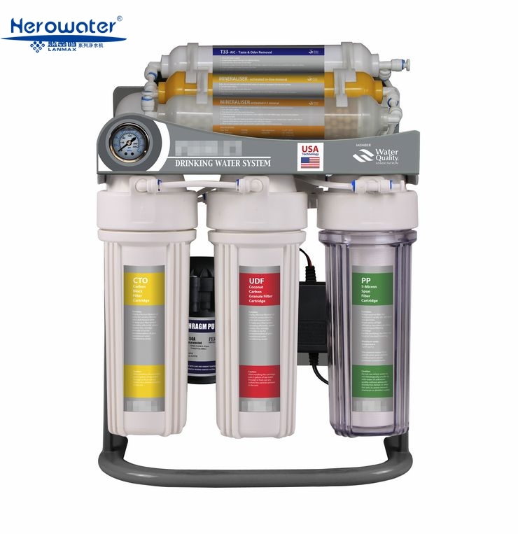 NEW and HOT 7 stages osmosis reverse rohs water filter water softeners