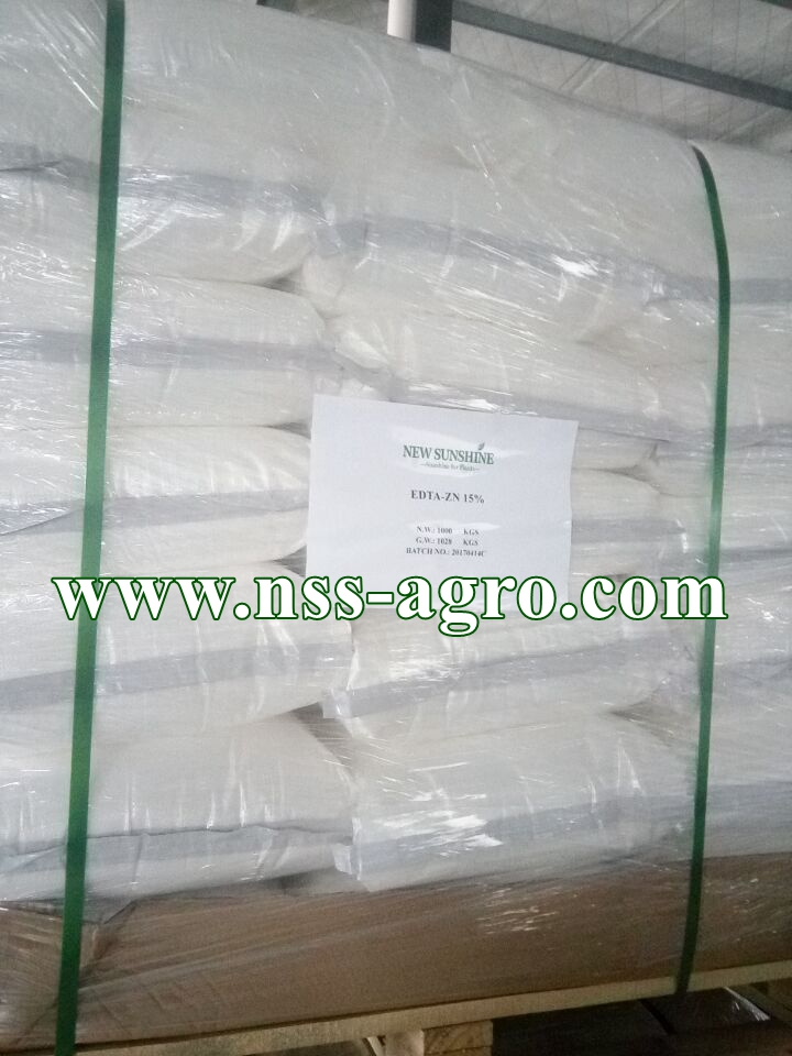 Manufacturer Organic Fertilizer 15% EDTA Zn