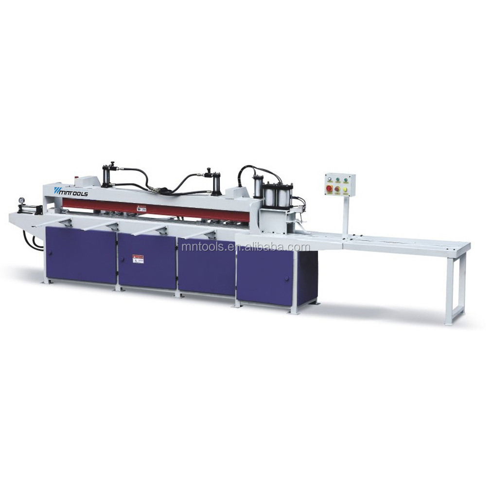 High precision jointer finger joint assembler for wood
