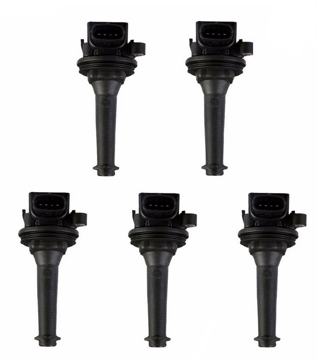 Новая катушка зажигания 1999-2007 Volvo C70 S60 S70 S80 V70 XC70 XC90 UF341 5 шт. 307134160
