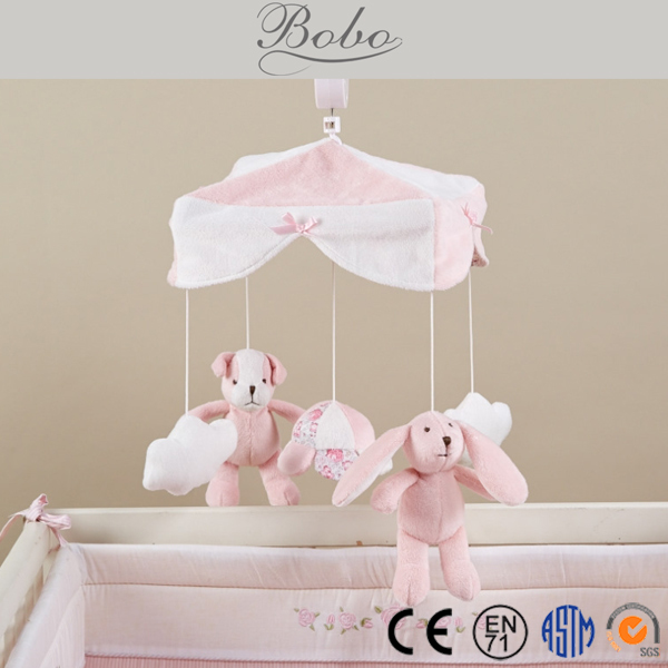 Lovely Bunny/щенка и Мишка Музыкальный детский мобильник OEM