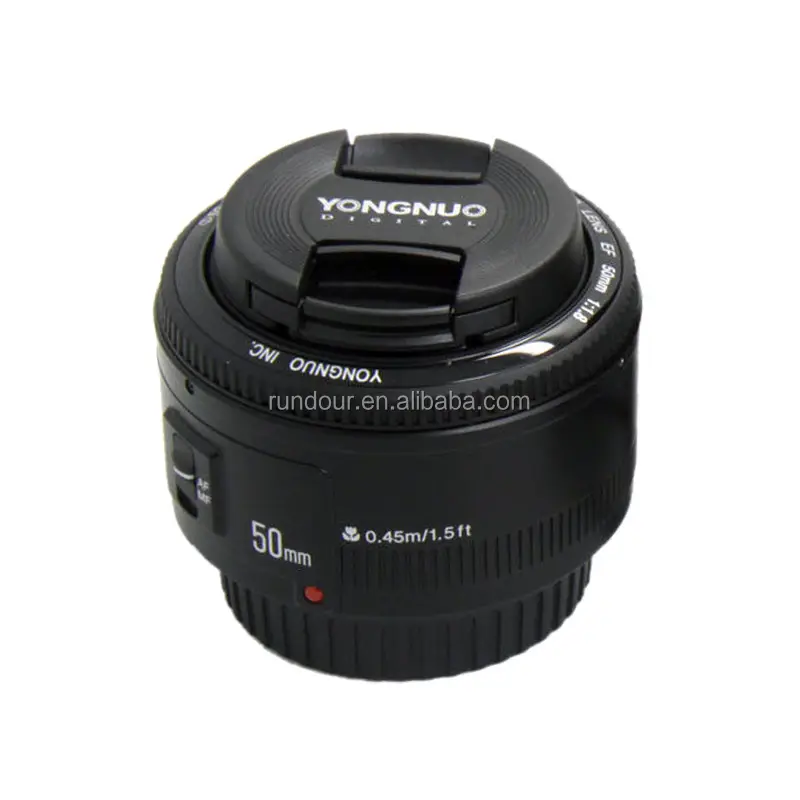 YONGNUO YN50mm f1.8 YN EF 50mm f/1.8 AF/MF Lens Large Aperture Auto Focus for Canon EOS DSLR Cameras smail