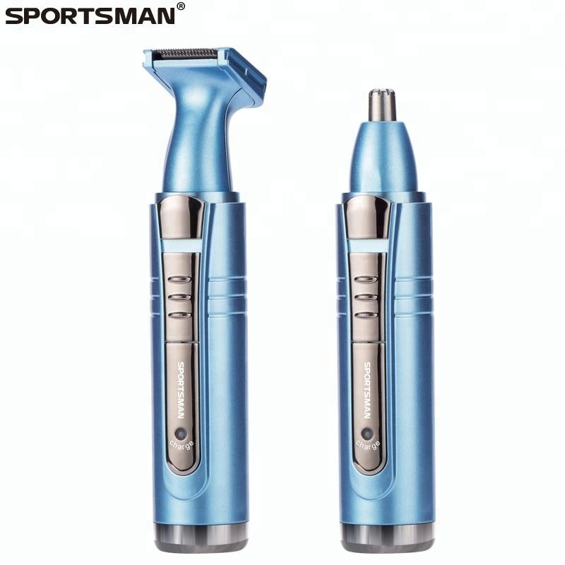 SPORTSMAN 411 перезаряжаемый ушной нос триммер Sideburn триммер 2в1