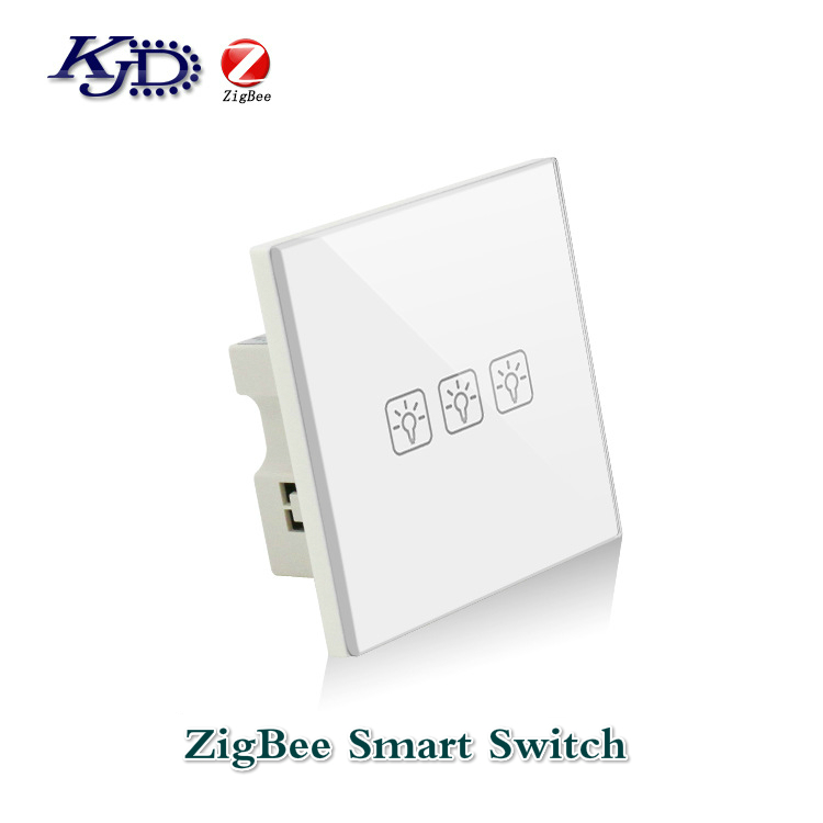 Zigbee умный дом APP дистанционное управление сенсорный настенный выключатель