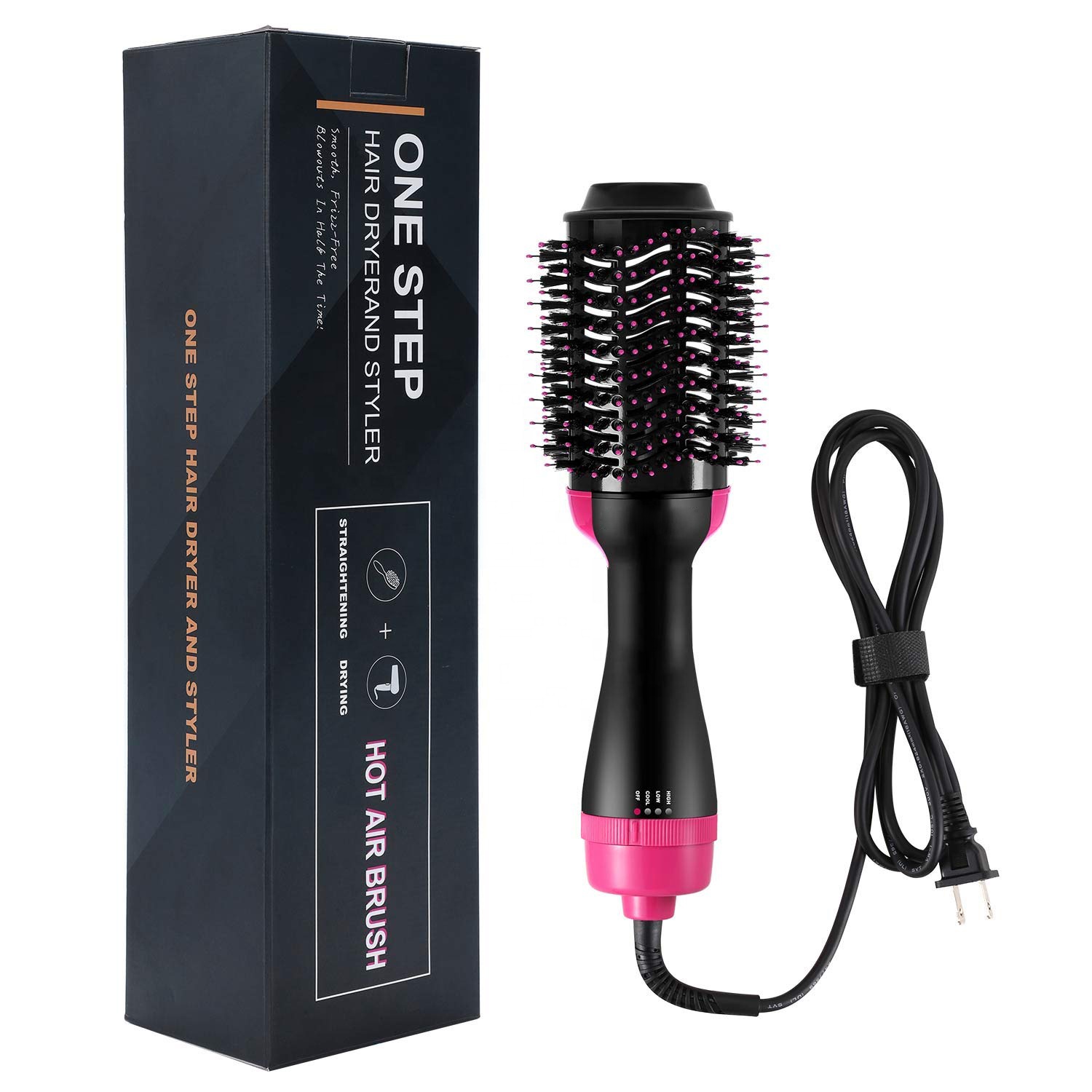 3 In1 один шаг фен и Volumizer кисточки выпрямления щипцы для завивки волос гребень
