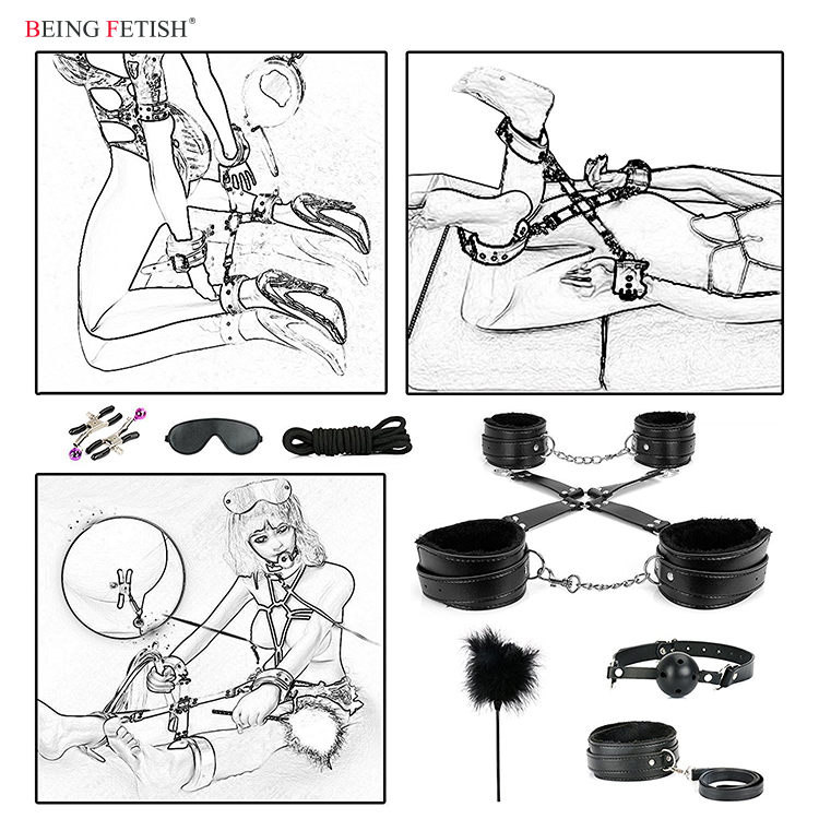 Sex Toys Exotic BDSM Bondage Kit Sets For Couples